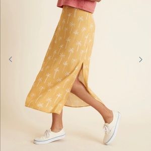 Marine Layer Ryan Slip Midi Skirt